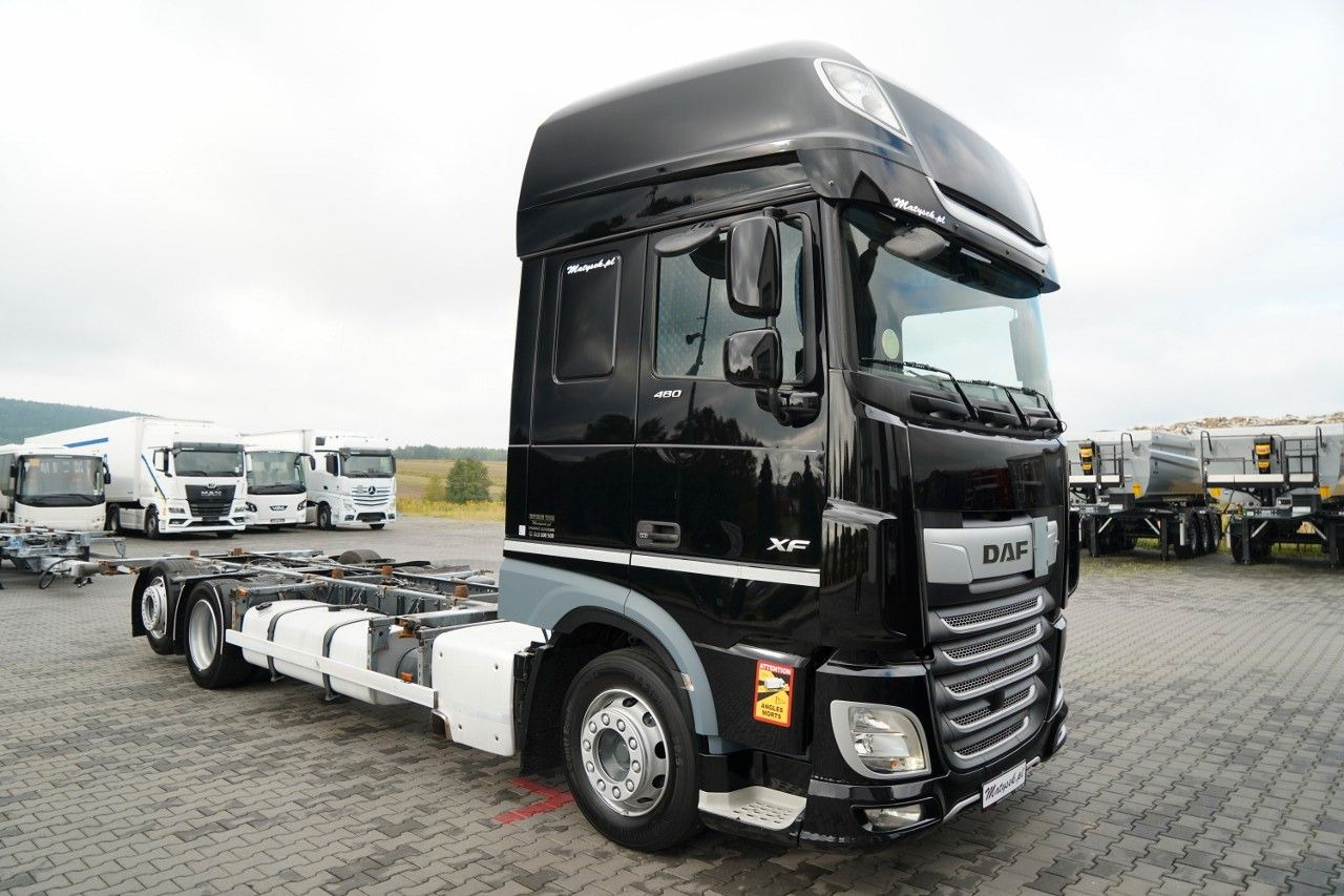 DAF XF 480 / BDF / 6X2 / SSC / I-PARK COOL / OŚ POD - Container-transport/ Vekselflak lastebil: bilde 4 DAF XF 480 / BDF / 6X2 / SSC / I-PARK COOL / OŚ POD - Container-transport/ Vekselflak lastebil: bilde 4