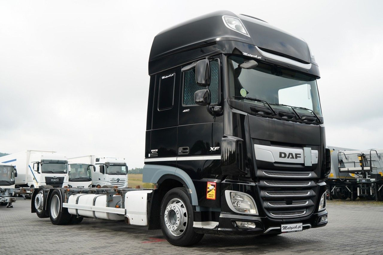 DAF XF 480 / BDF / 6X2 / SSC / I-PARK COOL / OŚ POD - Container-transport/ Vekselflak lastebil: bilde 3 DAF XF 480 / BDF / 6X2 / SSC / I-PARK COOL / OŚ POD - Container-transport/ Vekselflak lastebil: bilde 3