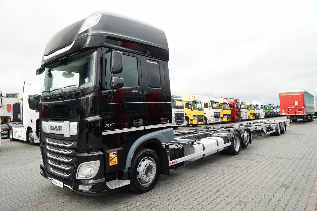 DAF XF 480 / BDF / 6X2 / ZESTAW TANDEM / SSC / I-PA - Container-transport/ Vekselflak lastebil: bilde 2 DAF XF 480 / BDF / 6X2 / ZESTAW TANDEM / SSC / I-PA - Container-transport/ Vekselflak lastebil: bilde 2