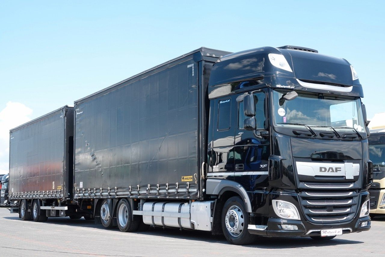 DAF XF 480 / ZESTAW TANDEM / 120 M3 / PRZEJAZDOWY / - Kapellbil: bilde 1 DAF XF 480 / ZESTAW TANDEM / 120 M3 / PRZEJAZDOWY / - Kapellbil: bilde 1