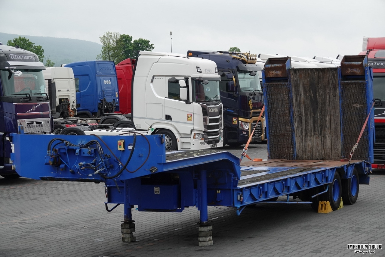 KAISER LAWETA NISKOPODWOZIOWA / NAJAZDY HYDRAULICZNE / WCIĄGARKA / 2 OSIE / SPROWADZONA - Lavloader semitrailer: bilde 1 KAISER LAWETA NISKOPODWOZIOWA / NAJAZDY HYDRAULICZNE / WCIĄGARKA / 2 OSIE / SPROWADZONA - Lavloader semitrailer: bilde 1