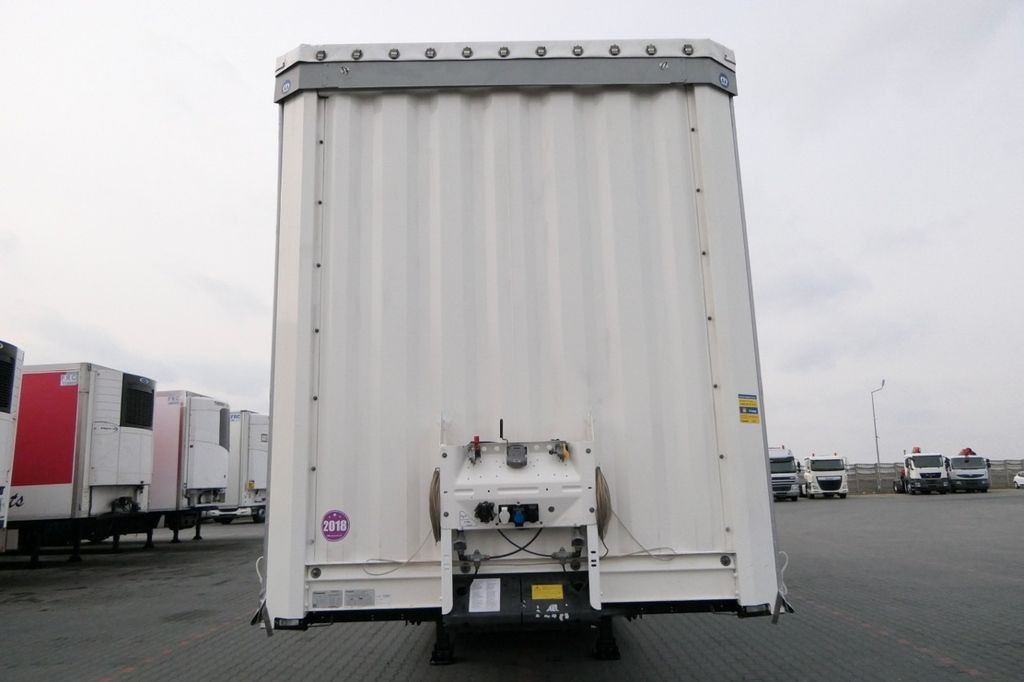 Gardintrailer Krone CURTAINSIDER/MEGA/PALLET BOX/LIFTED ROOF & AXLE/: bilde 10