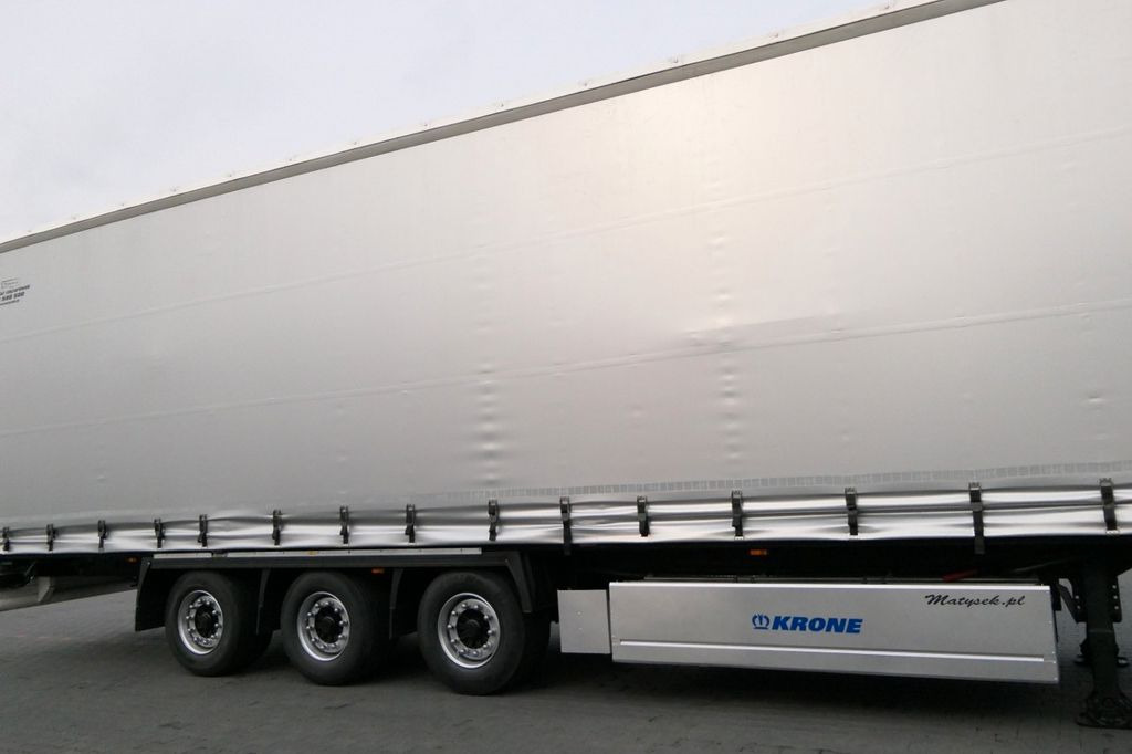 Gardintrailer Krone CURTAINSIDER/MEGA/PALLET BOX/LIFTED ROOF & AXLE/: bilde 18