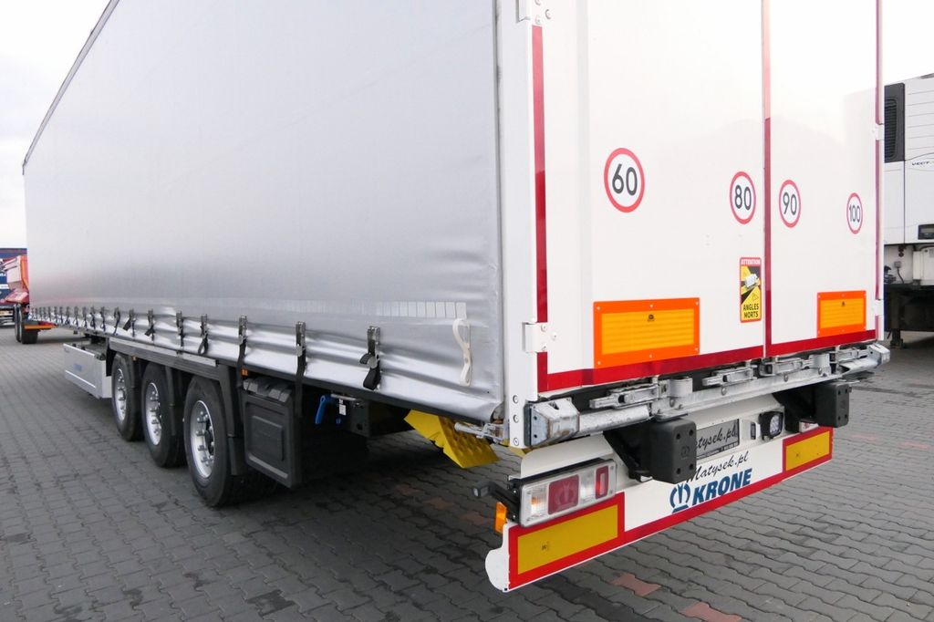 Gardintrailer Krone CURTAINSIDER/MEGA/PALLET BOX/LIFTED ROOF & AXLE/: bilde 11