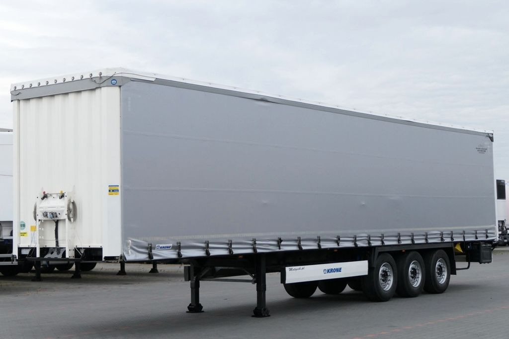 Krone CURTAINSIDER /STANDARD/LIFT ROOF & AXLE - Gardintrailer: bilde 1 Krone CURTAINSIDER /STANDARD/LIFT ROOF & AXLE - Gardintrailer: bilde 1