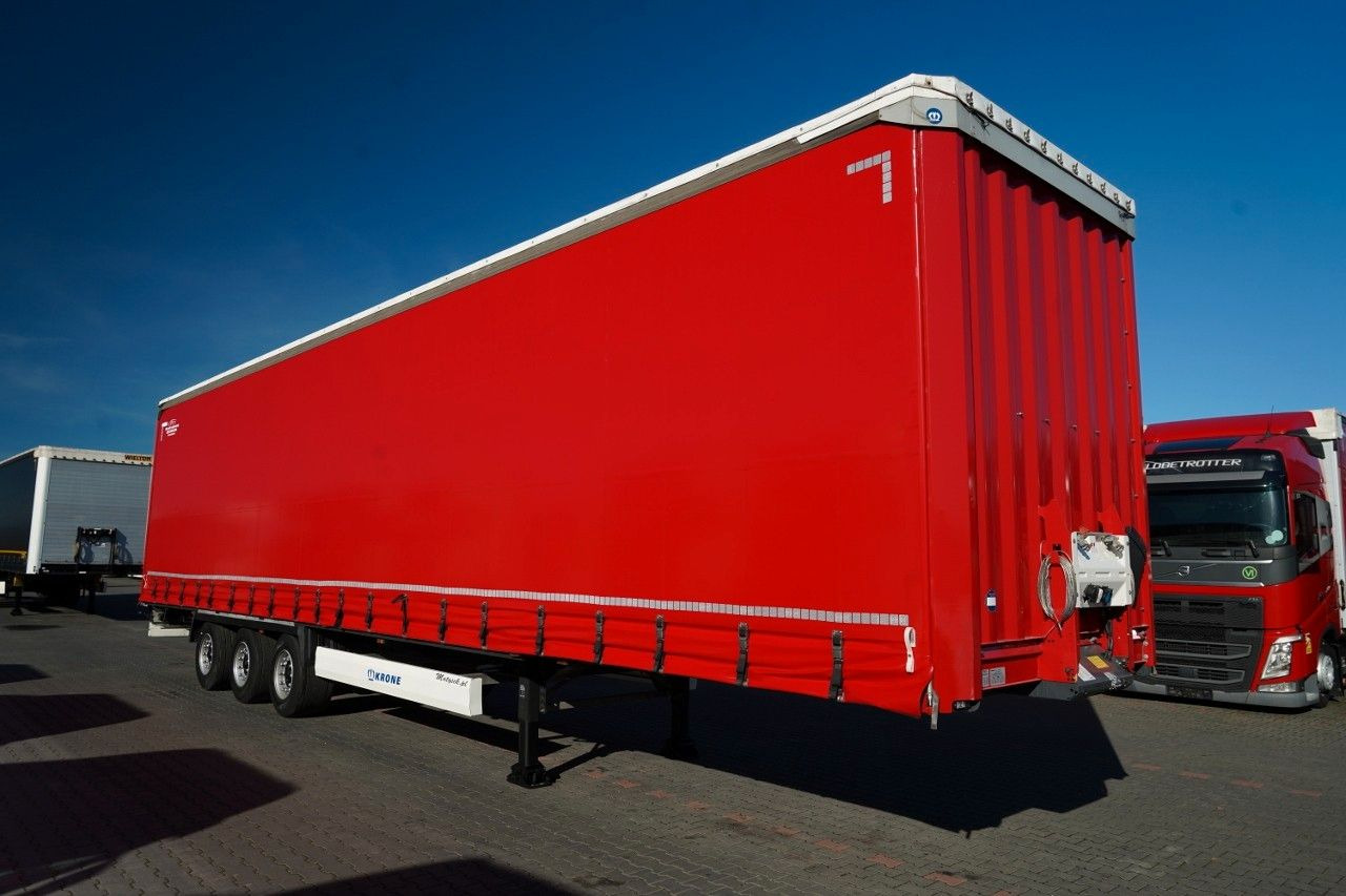 Krone FIRANKA / MEGA / 2018 / OŚ PODNOSZONA / LOW DECK - Gardintrailer: bilde 2 Krone FIRANKA / MEGA / 2018 / OŚ PODNOSZONA / LOW DECK - Gardintrailer: bilde 2