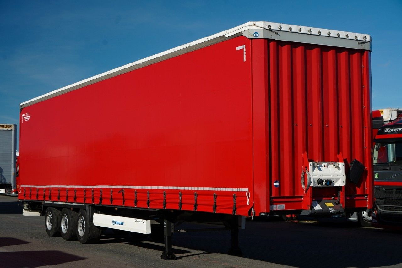 Krone FIRANKA / MEGA / 2018 / OŚ PODNOSZONA / LOW DECK - Gardintrailer: bilde 1 Krone FIRANKA / MEGA / 2018 / OŚ PODNOSZONA / LOW DECK - Gardintrailer: bilde 1