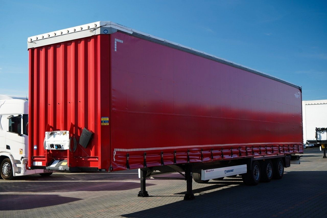 Krone FIRANKA / MEGA / 2018 / OŚ PODNOSZONA / LOW DECK - Gardintrailer: bilde 3 Krone FIRANKA / MEGA / 2018 / OŚ PODNOSZONA / LOW DECK - Gardintrailer: bilde 3