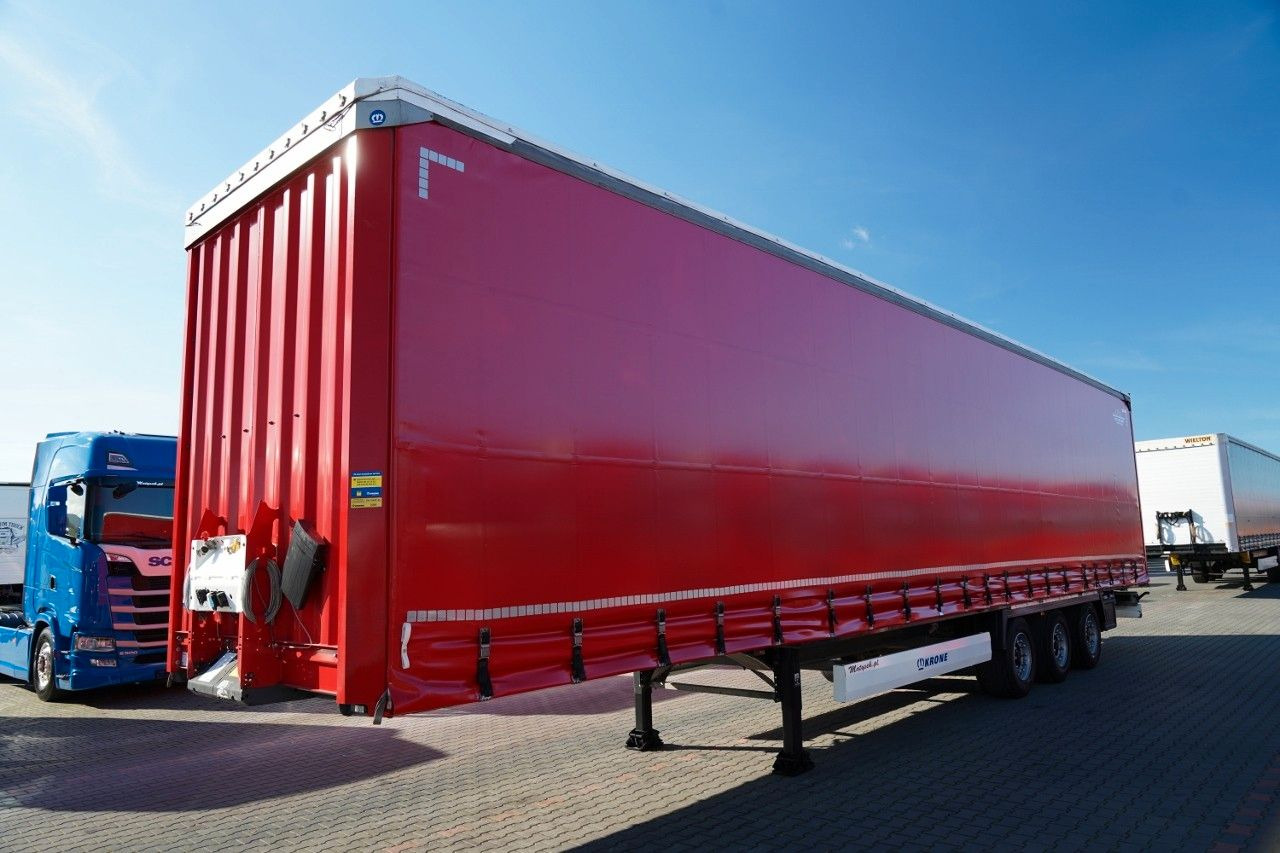 Krone FIRANKA / MEGA / 2018 / OŚ PODNOSZONA / LOW DECK - Gardintrailer: bilde 4 Krone FIRANKA / MEGA / 2018 / OŚ PODNOSZONA / LOW DECK - Gardintrailer: bilde 4