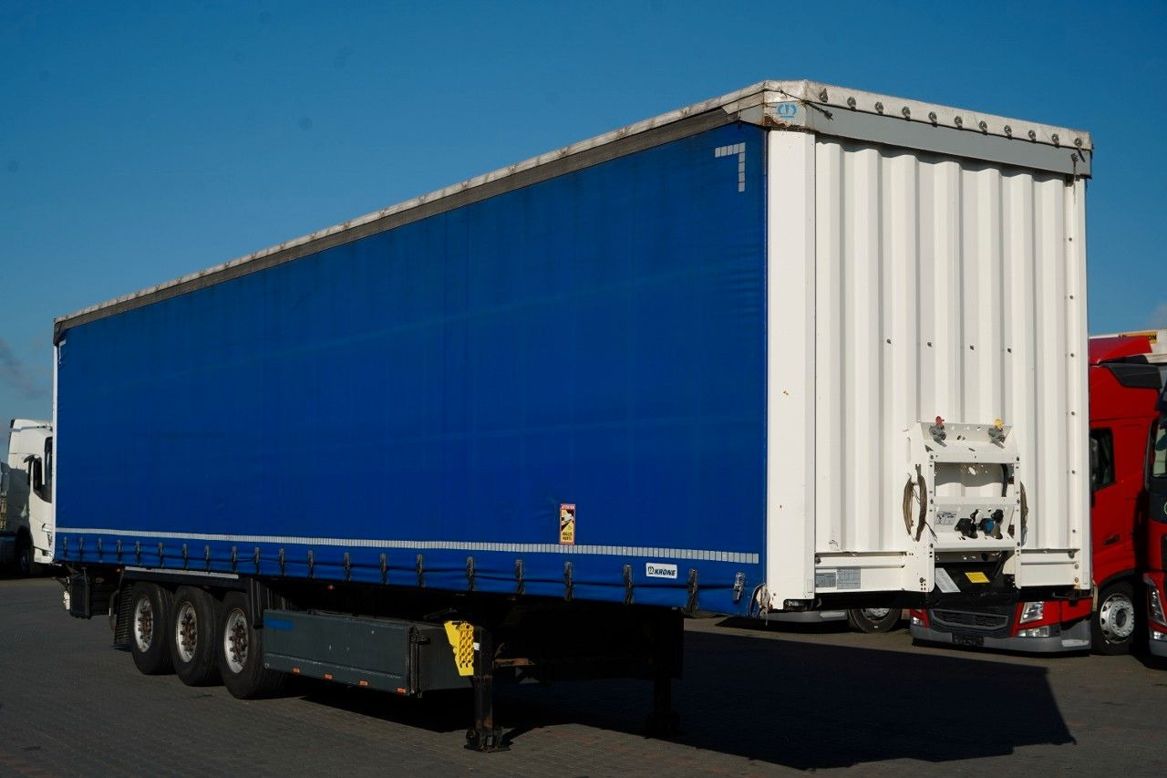 Krone FIRANKA / STANDARD / KOSZ NA PALETY / OŚ PODNOS - Gardintrailer: bilde 1 Krone FIRANKA / STANDARD / KOSZ NA PALETY / OŚ PODNOS - Gardintrailer: bilde 1