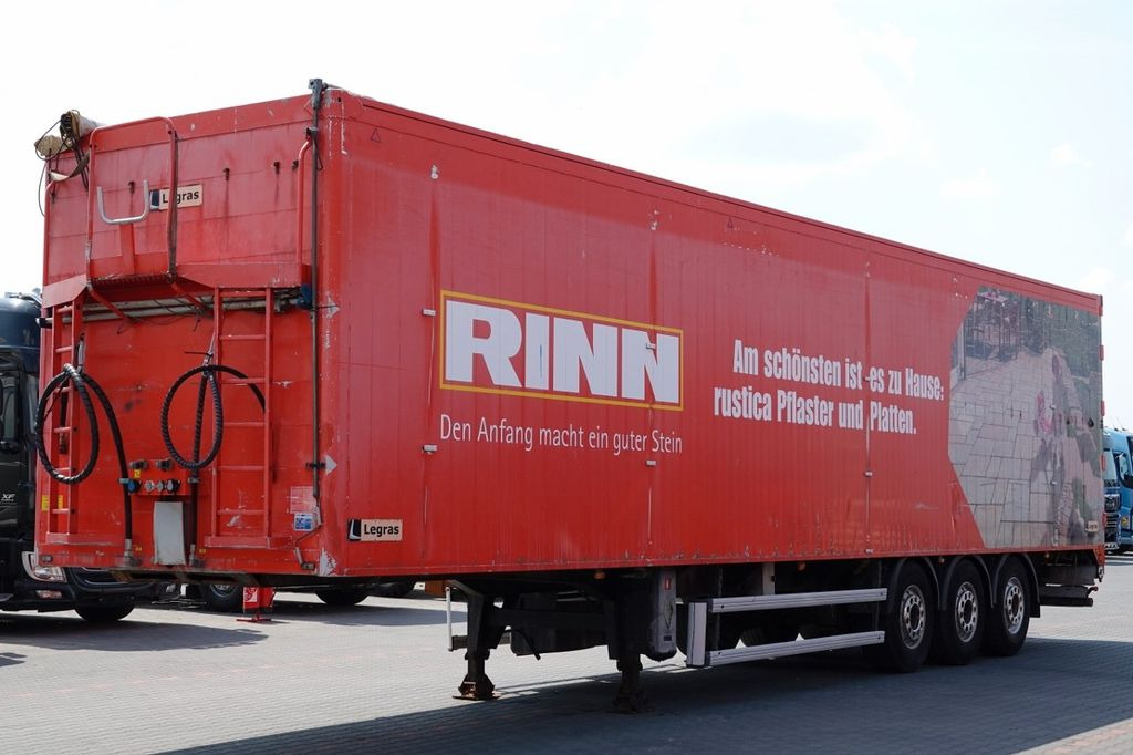 Legras / RUCHOMA PODŁOGA / WALKING FLOOR / 92 m3 / PODŁ - Med walking floor semitrailer: bilde 2 Legras / RUCHOMA PODŁOGA / WALKING FLOOR / 92 m3 / PODŁ - Med walking floor semitrailer: bilde 2
