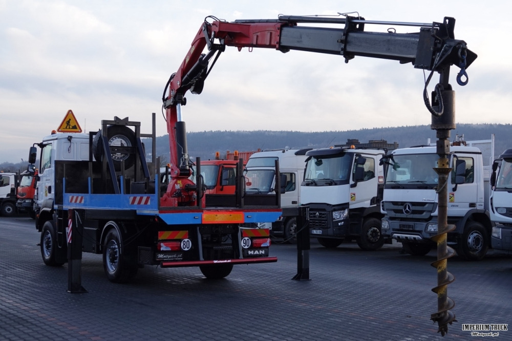 MAN TGM 13.290 / 4x4 / HDS HC 190 + WIERTŁO 2 mb / WIERTNICA / EURO 6 / MANUAL - Planbil, Kranbil: bilde 4 MAN TGM 13.290 / 4x4 / HDS HC 190 + WIERTŁO 2 mb / WIERTNICA / EURO 6 / MANUAL - Planbil, Kranbil: bilde 4