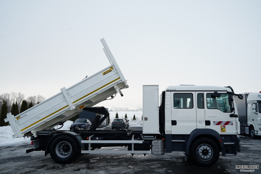 MAN TGM 18.340 / 4X2 / 3 STRONNA WYWROTKA / HYDROBURTA / BRYGADÓWKA 7 MIEJSC / BORDMATIC - Tippbil: bilde 5 MAN TGM 18.340 / 4X2 / 3 STRONNA WYWROTKA / HYDROBURTA / BRYGADÓWKA 7 MIEJSC / BORDMATIC - Tippbil: bilde 5