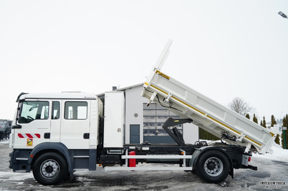 MAN TGM 18.340 / 4X2 / 3 STRONNA WYWROTKA / HYDROBURTA / BRYGADÓWKA 7 MIEJSC / BORDMATIC - Tippbil: bilde 2 MAN TGM 18.340 / 4X2 / 3 STRONNA WYWROTKA / HYDROBURTA / BRYGADÓWKA 7 MIEJSC / BORDMATIC - Tippbil: bilde 2