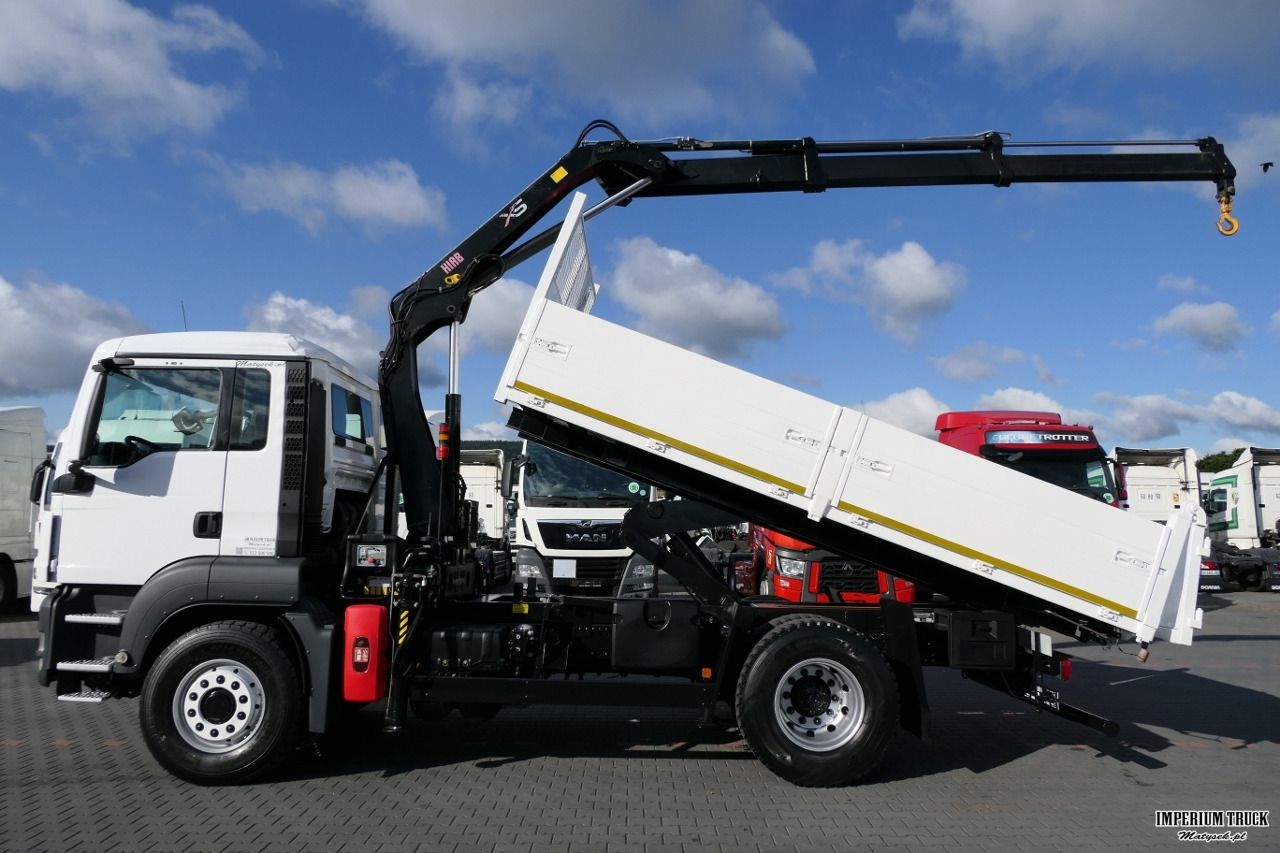 MAN TGS 18.400 / 4x4 / WYWROTKA - 4,7 M + HDS HIAB 111 wysów : 7,4 m / MANUAL / PALETOWY / STEROWANIE RADIOWE - Tippbil, Kranbil: bilde 2 MAN TGS 18.400 / 4x4 / WYWROTKA - 4,7 M + HDS HIAB 111 wysów : 7,4 m / MANUAL / PALETOWY / STEROWANIE RADIOWE - Tippbil, Kranbil: bilde 2