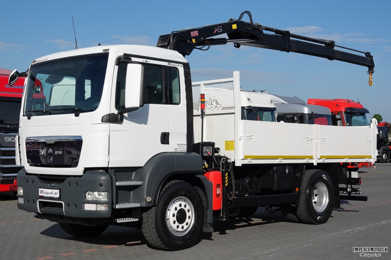 MAN TGS 18.400 / 4x4 / WYWROTKA - 4,7 M + HDS HIAB 111 wysów : 7,4 m / MANUAL / PALETOWY / STEROWANIE RADIOWE - Tippbil, Kranbil: bilde 5 MAN TGS 18.400 / 4x4 / WYWROTKA - 4,7 M + HDS HIAB 111 wysów : 7,4 m / MANUAL / PALETOWY / STEROWANIE RADIOWE - Tippbil, Kranbil: bilde 5