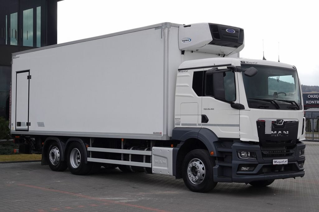 MAN TGS 26.360 / 6x2 / CHŁODNIA -8,2 M / SUPRA 850MT - Lastebil med kjøl: bilde 1 MAN TGS 26.360 / 6x2 / CHŁODNIA -8,2 M / SUPRA 850MT - Lastebil med kjøl: bilde 1