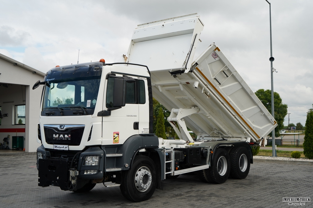 MAN TGS 26.460 / 6X4 / 3 STRONNA WYWROTKA / 2X HYDROBURTA / CZOŁOWNICA / AUTOMAT / - Tippbil: bilde 2 MAN TGS 26.460 / 6X4 / 3 STRONNA WYWROTKA / 2X HYDROBURTA / CZOŁOWNICA / AUTOMAT / - Tippbil: bilde 2