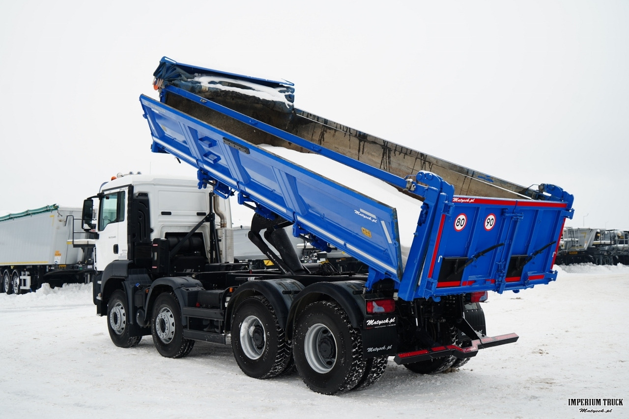 MAN TGS 35.420 / 8X4 / WYWROTKA 2 STR. / HYDROBURTA / BORDMATIC / ZABUDOWA MEILLER KIPPER / - Tippbil: bilde 4 MAN TGS 35.420 / 8X4 / WYWROTKA 2 STR. / HYDROBURTA / BORDMATIC / ZABUDOWA MEILLER KIPPER / - Tippbil: bilde 4