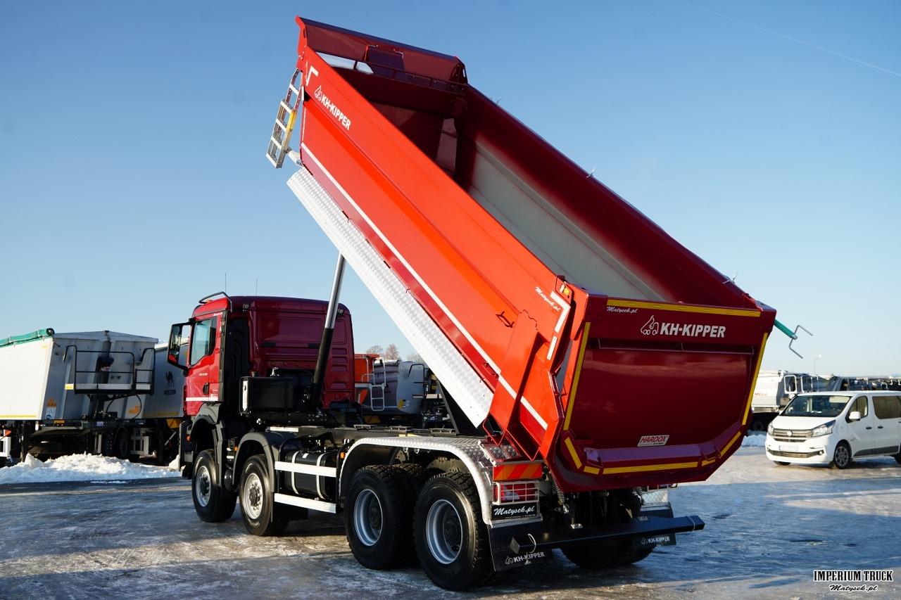 MAN TGS 41.480 / 8X8 / WYWROTKA / 21,5 M3 / AUTOMAT / FABRYCZNIE NOWY / BOGATE WYPOSAŻENIE / DOSTĘPNY OD RĘKI / 2026 / - Tippbil: bilde 4 MAN TGS 41.480 / 8X8 / WYWROTKA / 21,5 M3 / AUTOMAT / FABRYCZNIE NOWY / BOGATE WYPOSAŻENIE / DOSTĘPNY OD RĘKI / 2026 / - Tippbil: bilde 4