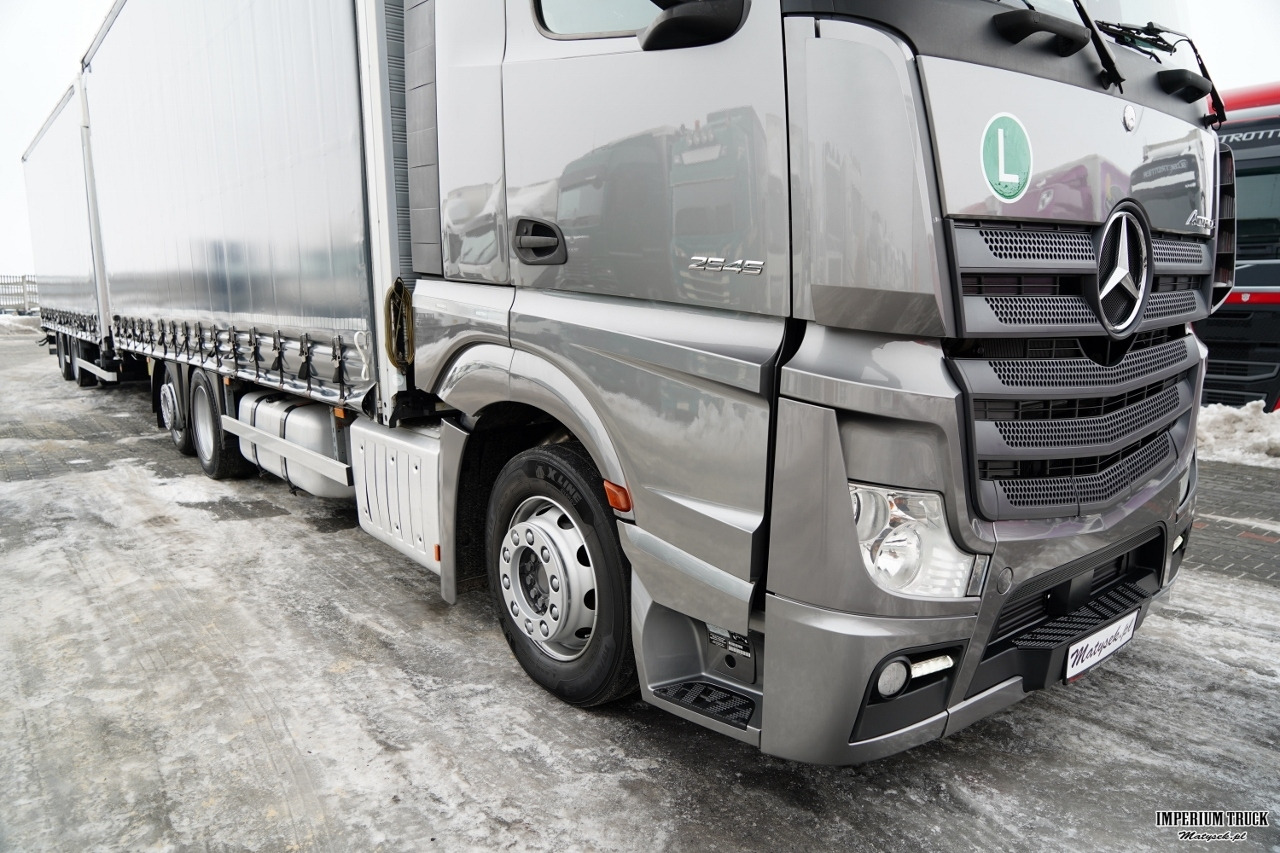 MERCEDES-BENZ ACTROS 2545 / ZESTAW TANDEM 120 M3 / STREAM SPACE / OŚ SKRETNA / WIELTON / ZAWIESIE NA WÓZEK / - Kapellbil: bilde 5 MERCEDES-BENZ ACTROS 2545 / ZESTAW TANDEM 120 M3 / STREAM SPACE / OŚ SKRETNA / WIELTON / ZAWIESIE NA WÓZEK / - Kapellbil: bilde 5