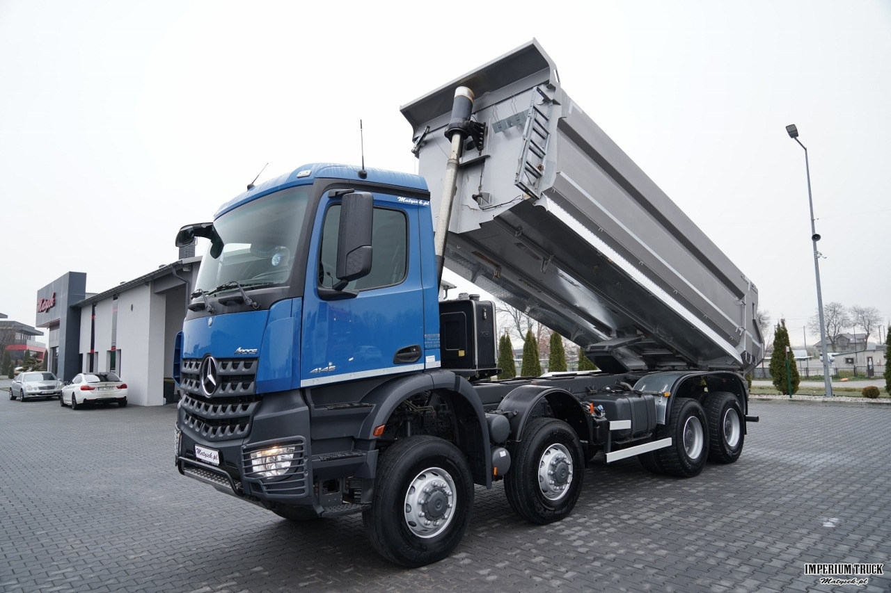 MERCEDES-BENZ ACTROS 4145 / 8X8 / WYWROTKA TYLNOZSYPOWA / KH-KIPPER 6 M / AUTOMAT / EURO 6 - Tippbil: bilde 2 MERCEDES-BENZ ACTROS 4145 / 8X8 / WYWROTKA TYLNOZSYPOWA / KH-KIPPER 6 M / AUTOMAT / EURO 6 - Tippbil: bilde 2
