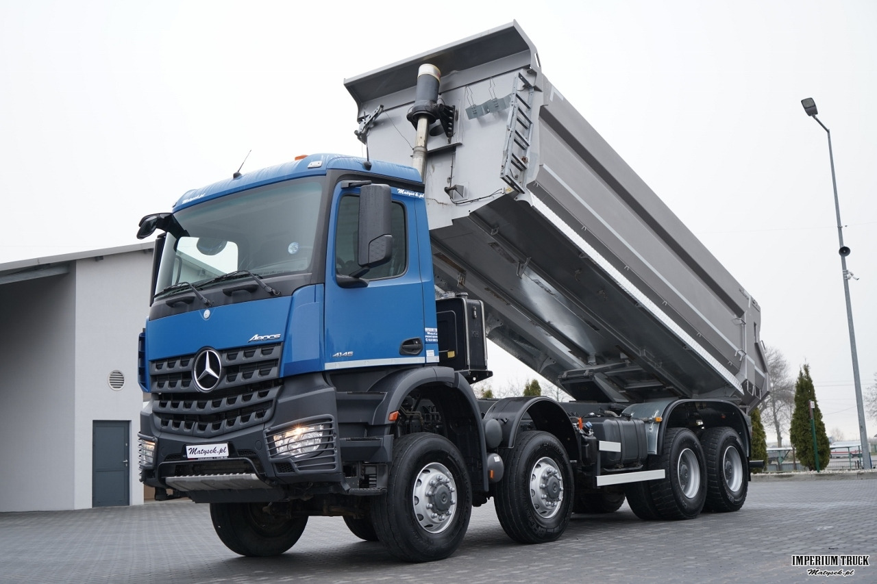 MERCEDES-BENZ ACTROS 4145 / 8X8 / WYWROTKA TYLNOZSYPOWA / KH-KIPPER 6 M / AUTOMAT / EURO 6 - Tippbil: bilde 1 MERCEDES-BENZ ACTROS 4145 / 8X8 / WYWROTKA TYLNOZSYPOWA / KH-KIPPER 6 M / AUTOMAT / EURO 6 - Tippbil: bilde 1