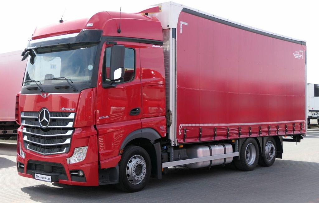 Mercedes-Benz ACTROS 25. 480 / FIRANKA / PODNOSZONY DACH / 3 o - Kapellbil: bilde 1 Mercedes-Benz ACTROS 25. 480 / FIRANKA / PODNOSZONY DACH / 3 o - Kapellbil: bilde 1
