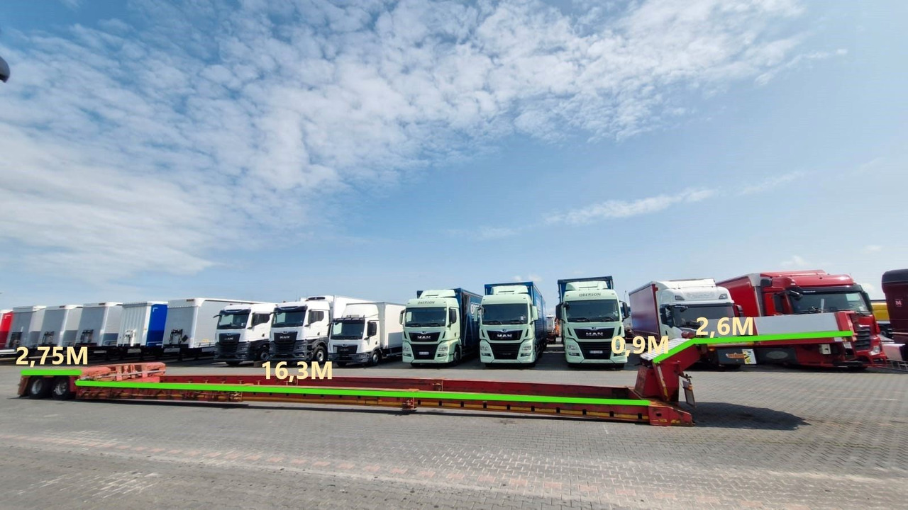 Nooteboom TIEFBET ODPINANA / NISKOPODWOZIE / ROZCIĄGANA / - Lavloader semitrailer: bilde 2 Nooteboom TIEFBET ODPINANA / NISKOPODWOZIE / ROZCIĄGANA / - Lavloader semitrailer: bilde 2