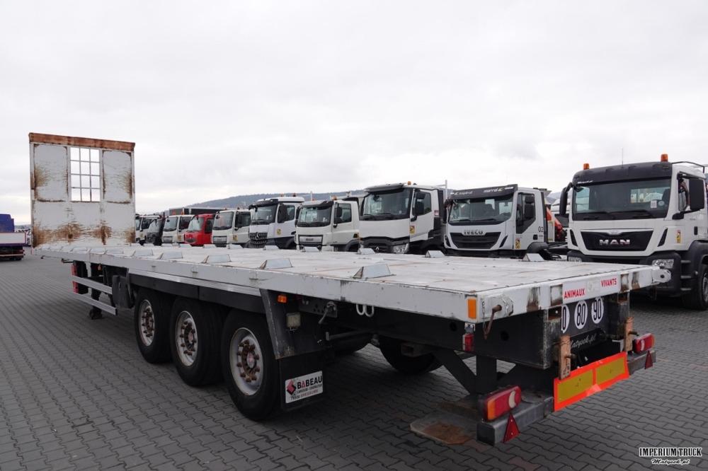SAMRO / NACZEPA PLATFORMA / MOCNA PODŁOGA / OSIE SAF - Åpen semitrailer: bilde 4 SAMRO / NACZEPA PLATFORMA / MOCNA PODŁOGA / OSIE SAF - Åpen semitrailer: bilde 4