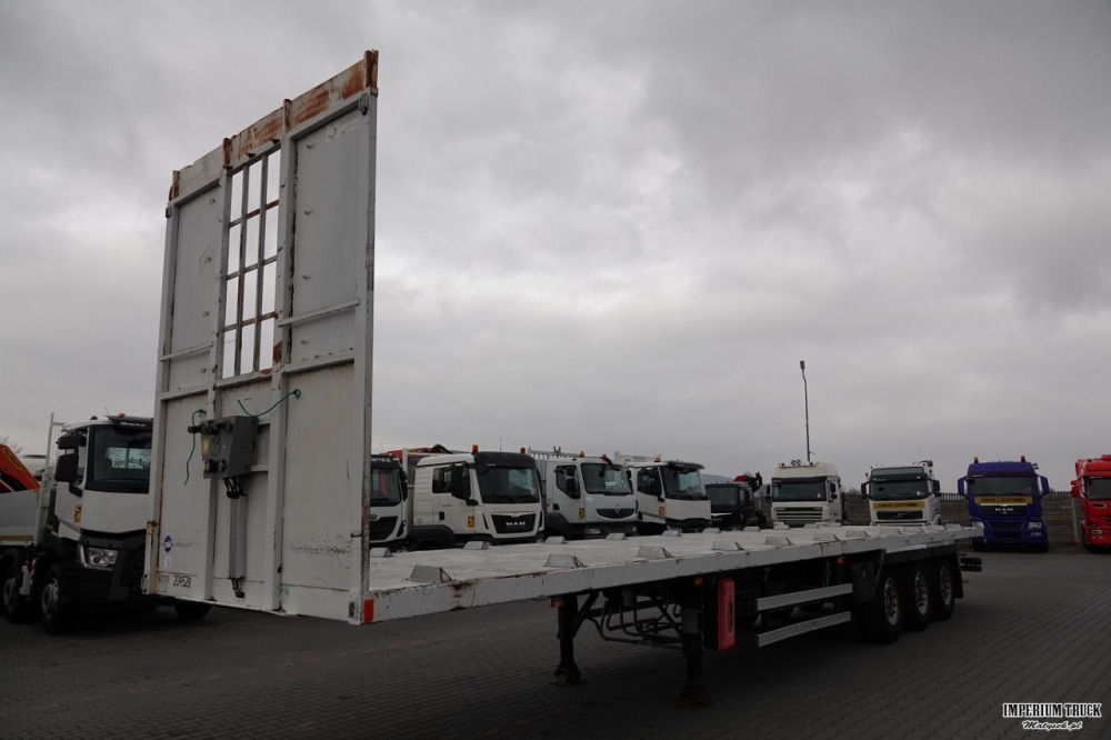 SAMRO / NACZEPA PLATFORMA / MOCNA PODŁOGA / OSIE SAF - Åpen semitrailer: bilde 3 SAMRO / NACZEPA PLATFORMA / MOCNA PODŁOGA / OSIE SAF - Åpen semitrailer: bilde 3