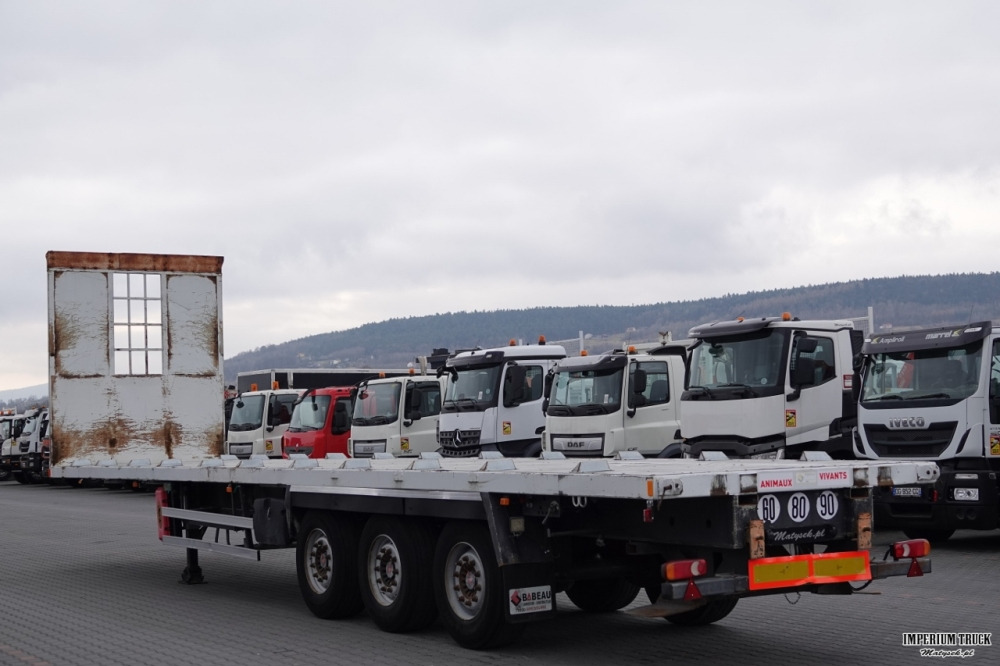 SAMRO / NACZEPA PLATFORMA / MOCNA PODŁOGA / OSIE SAF - Åpen semitrailer: bilde 5 SAMRO / NACZEPA PLATFORMA / MOCNA PODŁOGA / OSIE SAF - Åpen semitrailer: bilde 5