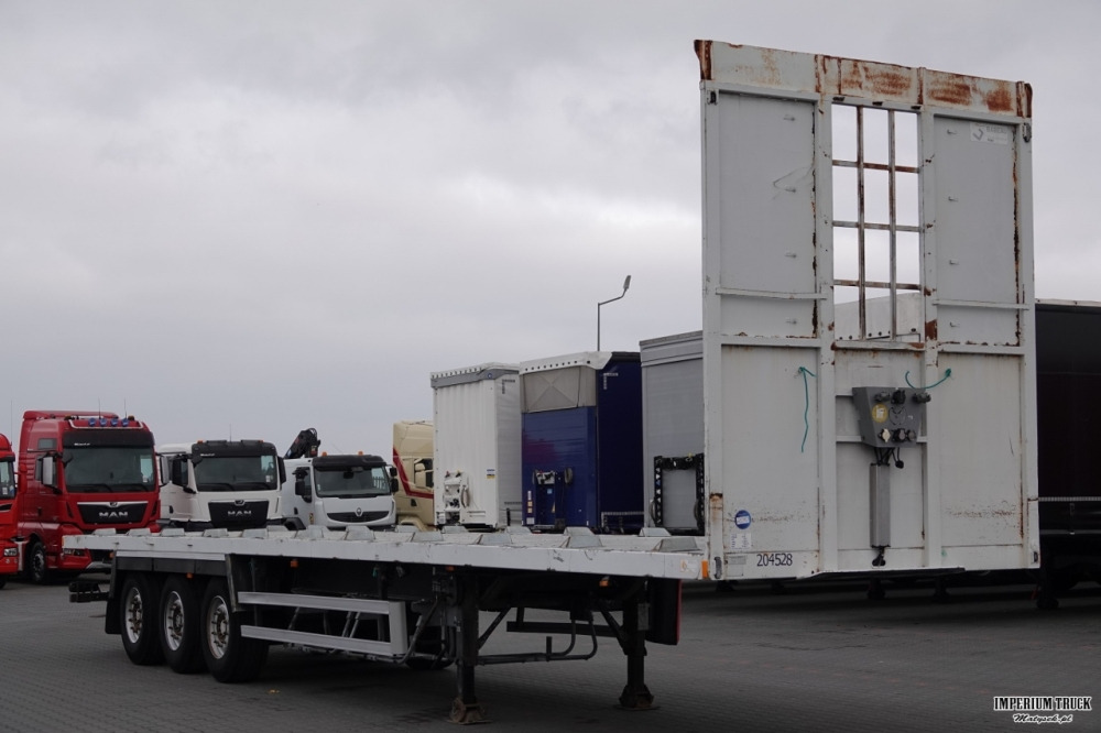 SAMRO / NACZEPA PLATFORMA / MOCNA PODŁOGA / OSIE SAF - Åpen semitrailer: bilde 1 SAMRO / NACZEPA PLATFORMA / MOCNA PODŁOGA / OSIE SAF - Åpen semitrailer: bilde 1