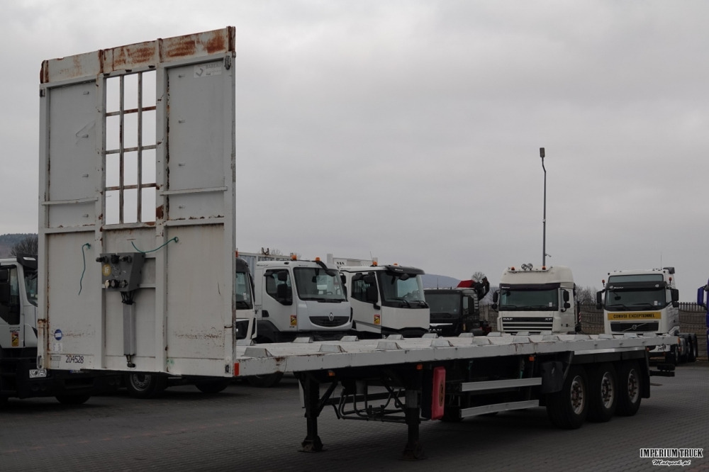 SAMRO / NACZEPA PLATFORMA / MOCNA PODŁOGA / OSIE SAF - Åpen semitrailer: bilde 2 SAMRO / NACZEPA PLATFORMA / MOCNA PODŁOGA / OSIE SAF - Åpen semitrailer: bilde 2