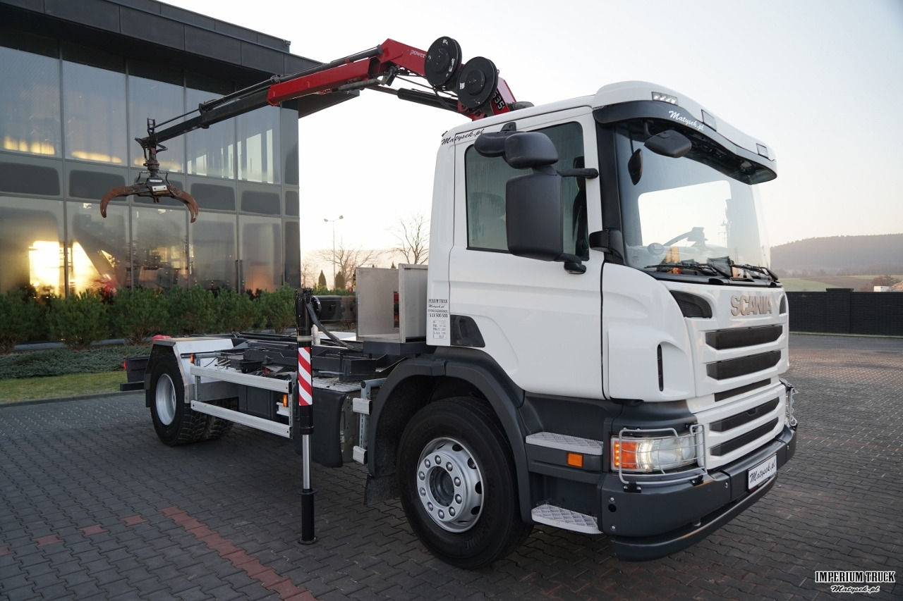 SCANIA P 280 / 4X2 / RAMA - 4,9 M / + HDS HMF 635 / UDŹWIG 1 500 KG / MAX WYSÓW 6,9 M / CHWYTAK / - Chassis lastebil, Kranbil: bilde 2 SCANIA P 280 / 4X2 / RAMA - 4,9 M / + HDS HMF 635 / UDŹWIG 1 500 KG / MAX WYSÓW 6,9 M / CHWYTAK / - Chassis lastebil, Kranbil: bilde 2