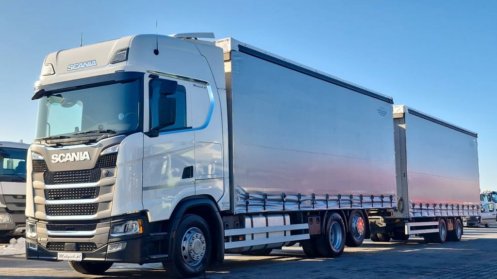 Scania S 450 / ZESTAW TANDEM / 120 M3 / I-PARK COOL - Kapellbil: bilde 1 Scania S 450 / ZESTAW TANDEM / 120 M3 / I-PARK COOL - Kapellbil: bilde 1