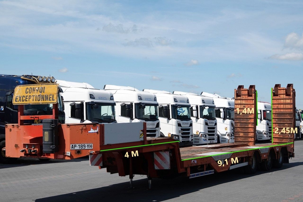 TRAX / NACZEPA LAWETA / NISKOPODWOZIE / NAJAZDY - Lavloader semitrailer: bilde 2 TRAX / NACZEPA LAWETA / NISKOPODWOZIE / NAJAZDY - Lavloader semitrailer: bilde 2