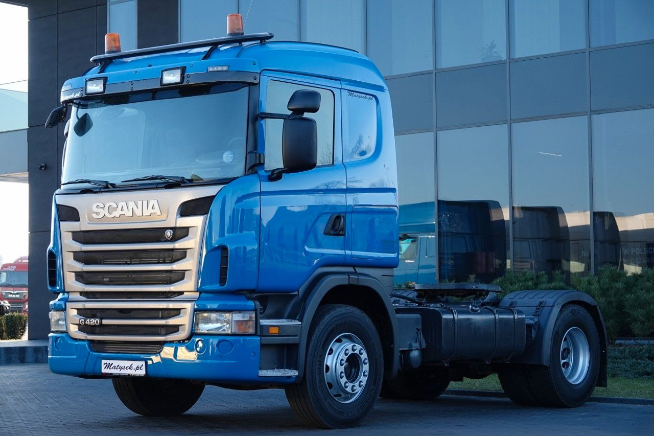 Scania G 420 / RETARDER / HYDRAULIKA / NISKA KABINA / Scania G 420 / RETARDER / HYDRAULIKA / NISKA KABINA / E - Trekkvogn: bilde 2 Scania G 420 / RETARDER / HYDRAULIKA / NISKA KABINA / Scania G 420 / RETARDER / HYDRAULIKA / NISKA KABINA / E - Trekkvogn: bilde 2