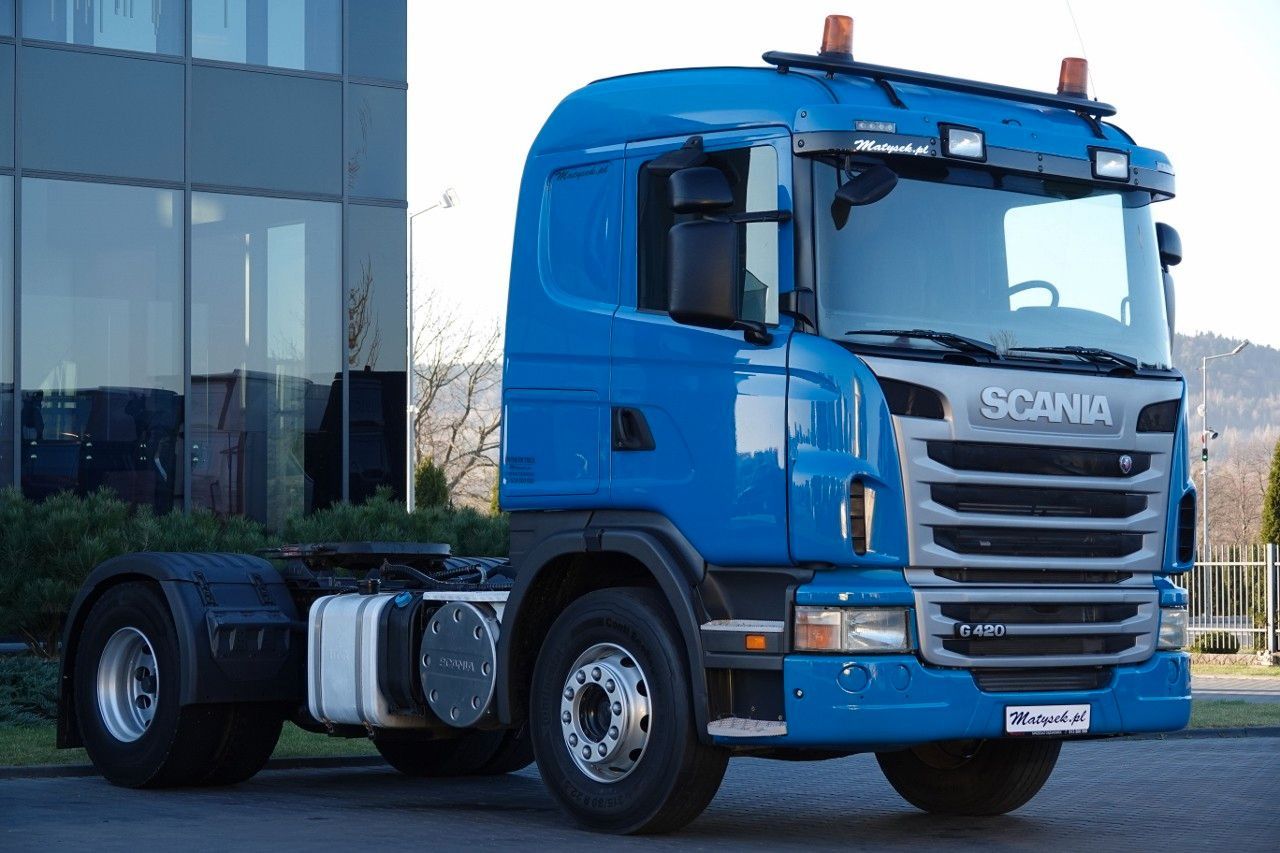 Scania G 420 / RETARDER / HYDRAULIKA / NISKA KABINA / Scania G 420 / RETARDER / HYDRAULIKA / NISKA KABINA / E - Trekkvogn: bilde 1 Scania G 420 / RETARDER / HYDRAULIKA / NISKA KABINA / Scania G 420 / RETARDER / HYDRAULIKA / NISKA KABINA / E - Trekkvogn: bilde 1