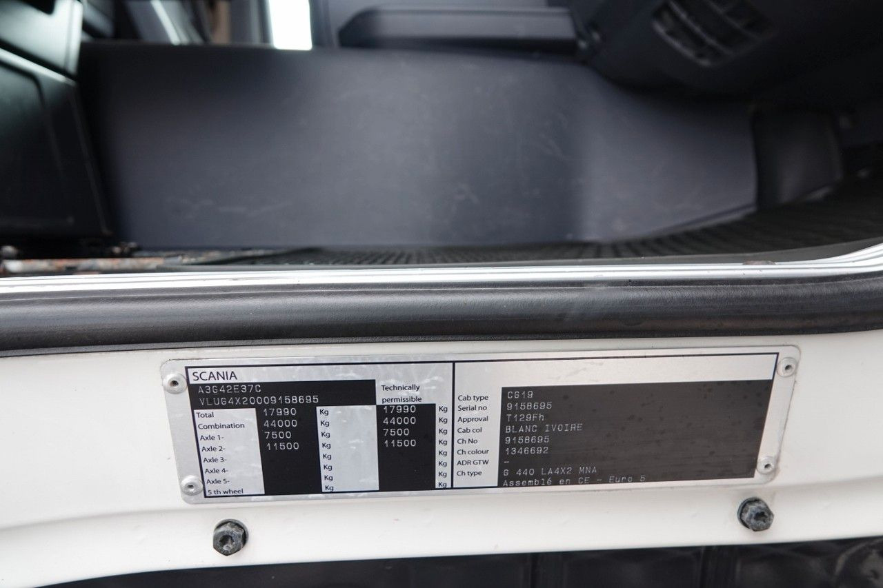 Trekkvogn Scania G 440 / RETARDER / ALUFELGI / SPROWADZONA: bilde 18 Trekkvogn Scania G 440 / RETARDER / ALUFELGI / SPROWADZONA: bilde 18