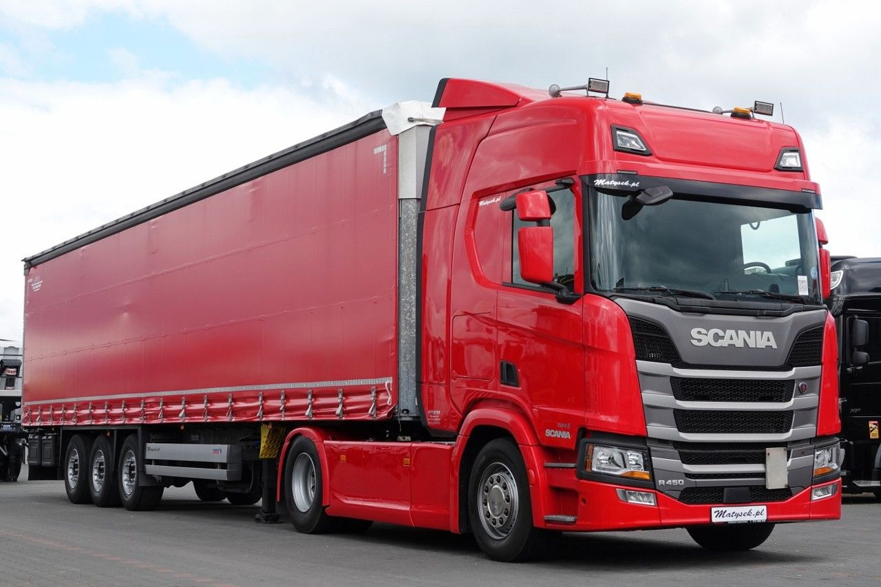 Scania R 450 / OPONY 100% / 2021 ROK / ZESTAW / FIRANKA - Trekkvogn: bilde 4 Scania R 450 / OPONY 100% / 2021 ROK / ZESTAW / FIRANKA - Trekkvogn: bilde 4