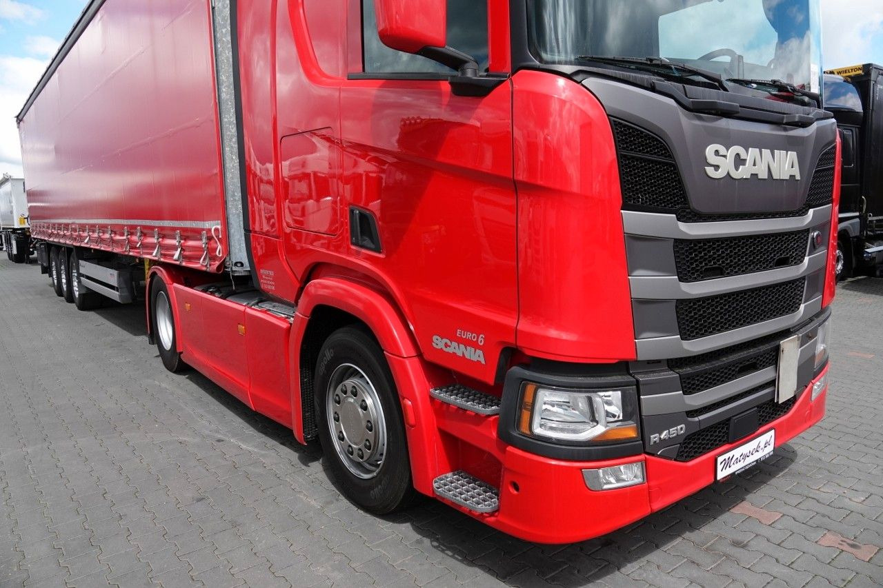 Scania R 450 / OPONY 100% / 2021 ROK / ZESTAW / FIRANKA - Trekkvogn: bilde 5 Scania R 450 / OPONY 100% / 2021 ROK / ZESTAW / FIRANKA - Trekkvogn: bilde 5