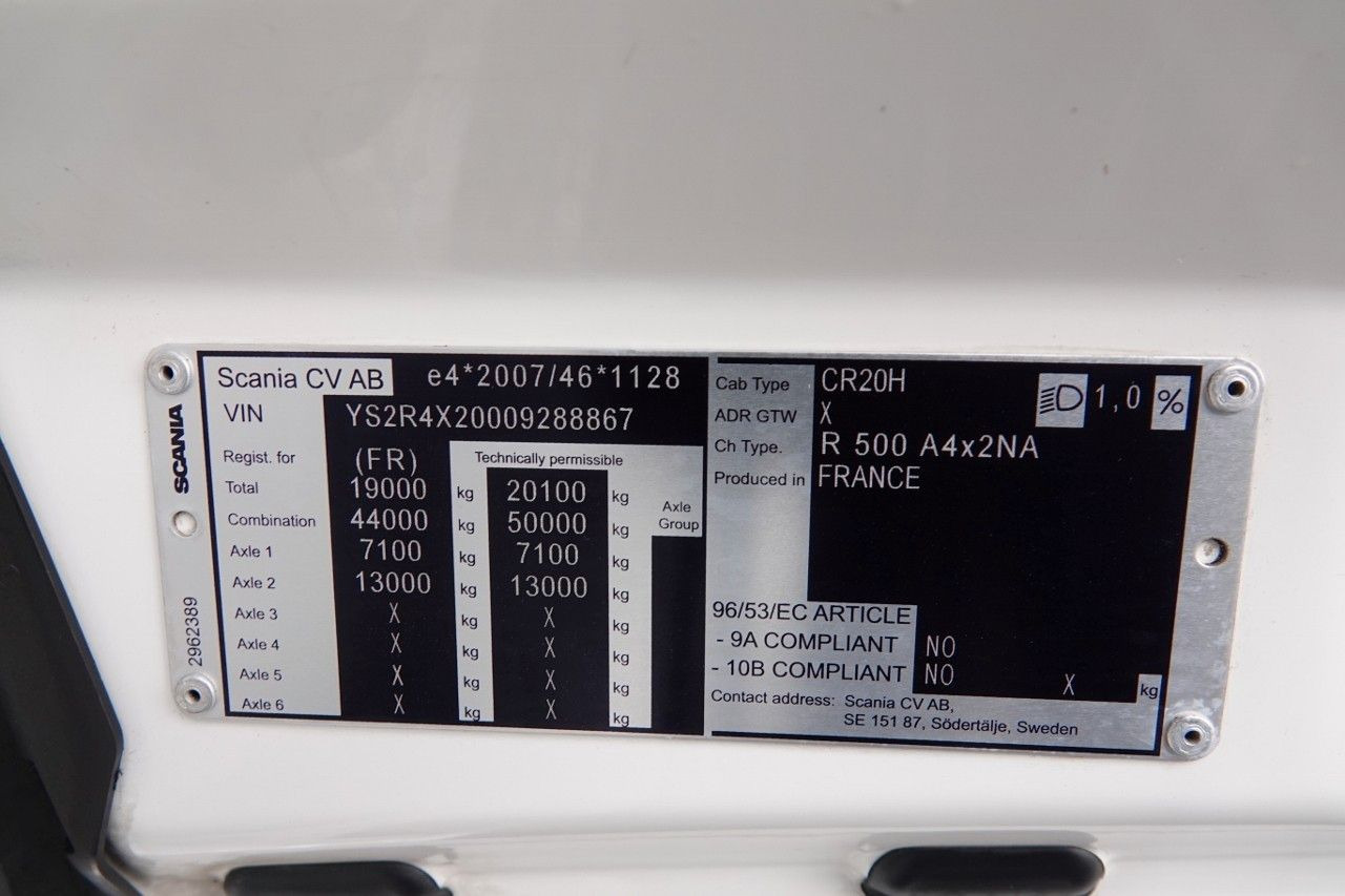 Trekkvogn Scania R 500 / RETARDER / 2021 ROK / PO KONTRAKCIE SER: bilde 18