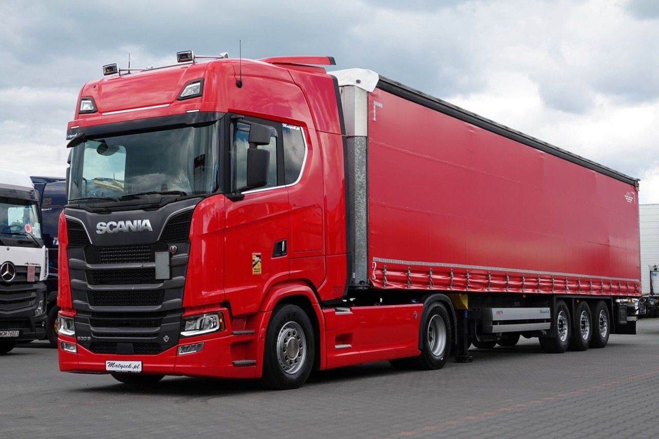 Scania S 530 / V8 / RETARDER / NAVI / ZESTAW / FIRANKA - Trekkvogn: bilde 1 Scania S 530 / V8 / RETARDER / NAVI / ZESTAW / FIRANKA - Trekkvogn: bilde 1