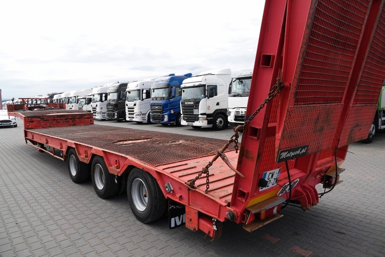 Lavloader semitrailer VEREM NACZEPA LAWETA NISKOPODWOZIE / NAJAZDY HYD: bilde 8