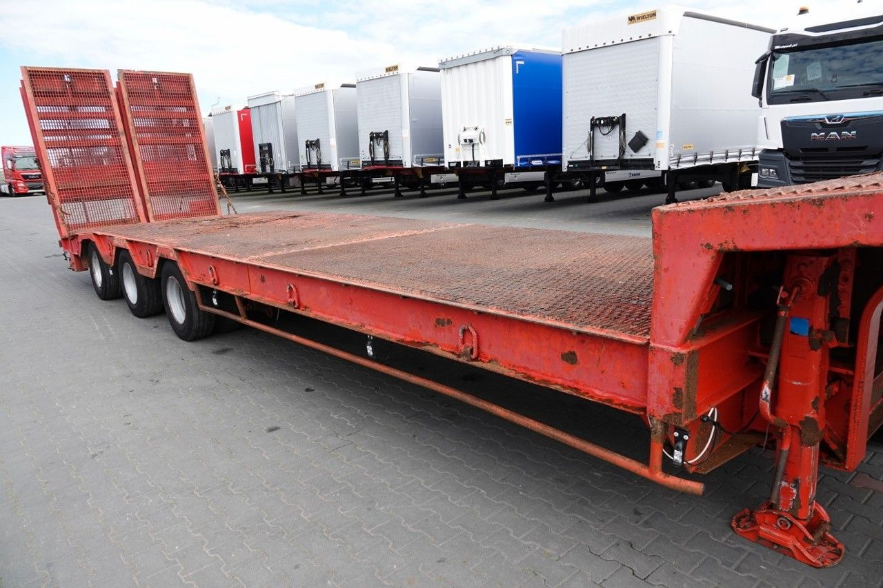 Lavloader semitrailer VEREM NACZEPA LAWETA NISKOPODWOZIE / NAJAZDY HYD: bilde 6