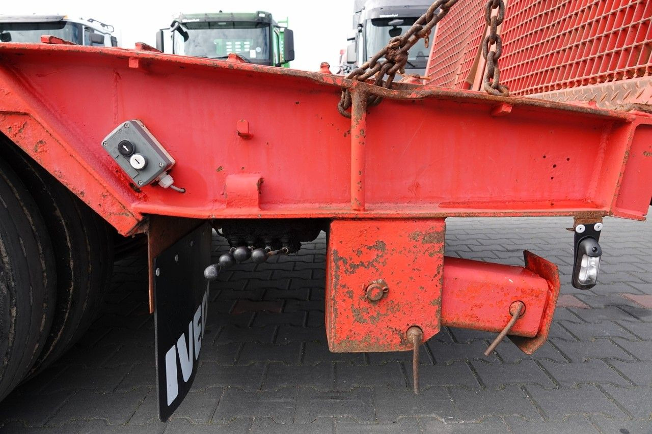 Lavloader semitrailer VEREM NACZEPA LAWETA NISKOPODWOZIE / NAJAZDY HYD: bilde 15