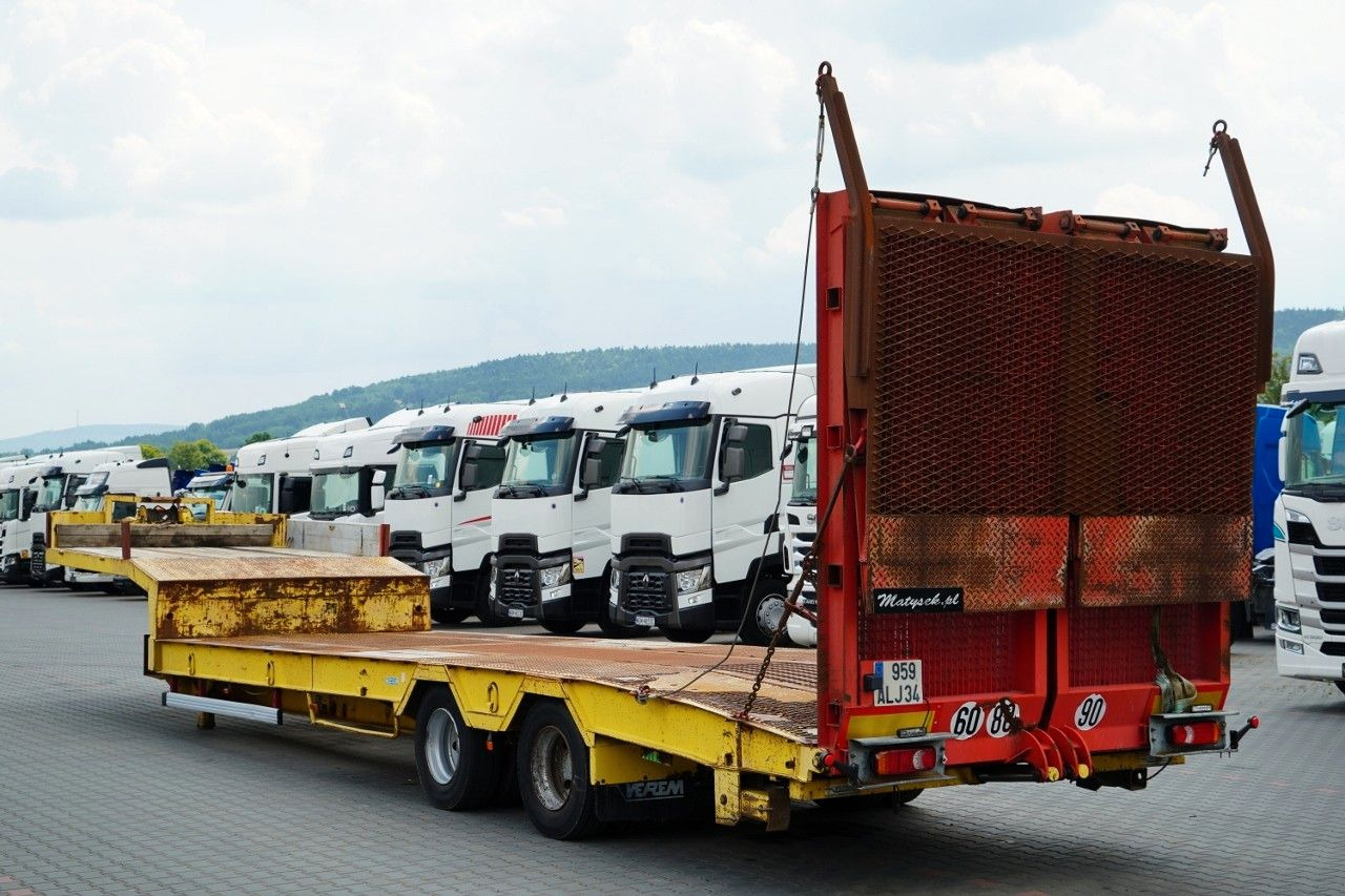 VEREM / NACZEPA LAWETA / NISKOPODWOZIOWA / 13.M - Lavloader semitrailer: bilde 5 VEREM / NACZEPA LAWETA / NISKOPODWOZIOWA / 13.M - Lavloader semitrailer: bilde 5
