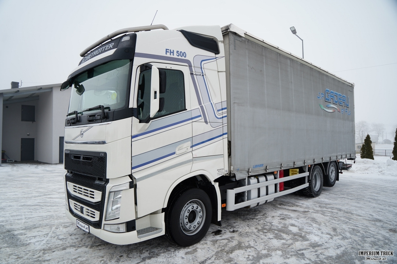 VOLVO FH 500 / SOLÓWKA / 6X2 / KLIMA POSTOJOWA / WINDA DHOLLANDIA / OŚ PODNOSZONA / SKRĘTNA / MOCNA PODŁOGA - Kapellbil: bilde 2 VOLVO FH 500 / SOLÓWKA / 6X2 / KLIMA POSTOJOWA / WINDA DHOLLANDIA / OŚ PODNOSZONA / SKRĘTNA / MOCNA PODŁOGA - Kapellbil: bilde 2