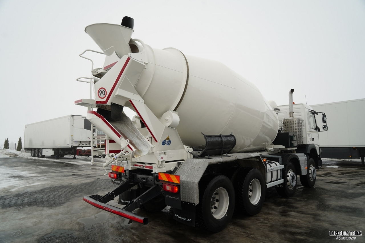 VOLVO FMX 410 / 8x4 / GRUSZKA 9m3 / BETONOMIESZARKA / LIEBHERR / ALUFELGI / EURO 6 - Betongbil: bilde 5 VOLVO FMX 410 / 8x4 / GRUSZKA 9m3 / BETONOMIESZARKA / LIEBHERR / ALUFELGI / EURO 6 - Betongbil: bilde 5